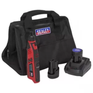 Image of Sealey CP1207KIT Cordless Rotary Tool & Engraver Kit 49pc 12V