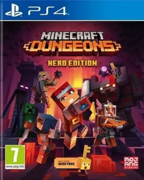 Image of Minecraft Dungeons Hero Edition PS4 Game