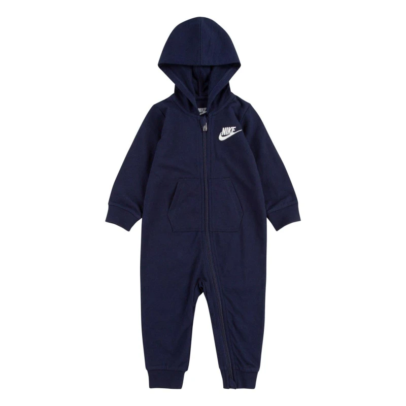 Image of Nike Futura Coverall - Blue Blue 0 - 3 Months