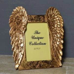 Image of Angel Wing Photo Frame 9cm x12.5cm