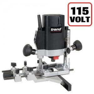 image of Trend T5EB 1/4 Plunge Router 110v