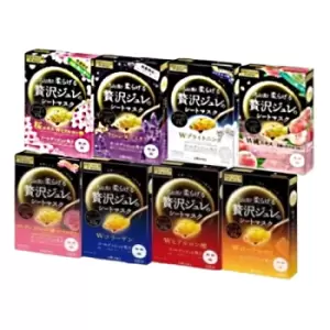 Image of Utena - Premium Puresa Golden Jelly Mask - Hyaluronic Acid - 3pc