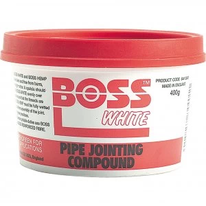 Image of Boss White Pipe Jointing Compound 400g