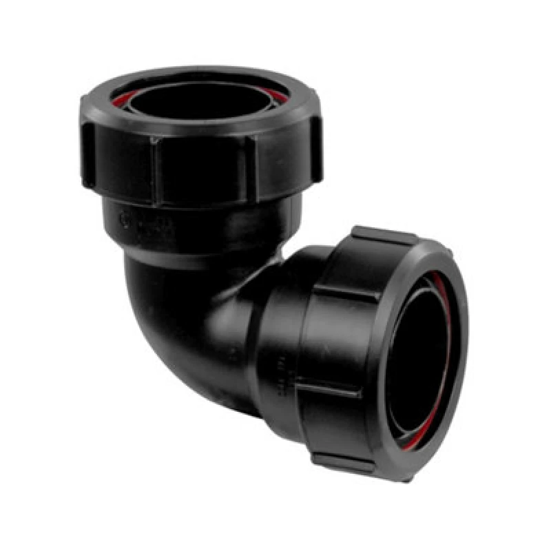 Image of McAlpine Black Multifit 90 Degree Bend 1.50" MT4-BL Black