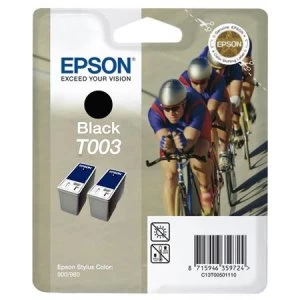 Image of Epson Cyclist T003 Black Ink Cartridge