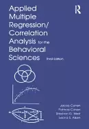 Image of applied multiple regressioncorrelation analysis for the behavioral sciences