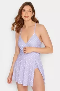 image of Tall Printed Swim Dress