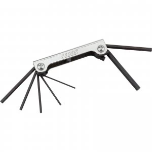 Image of Draper 7 Piece Hexagon Allen Key Pocket Set Metric