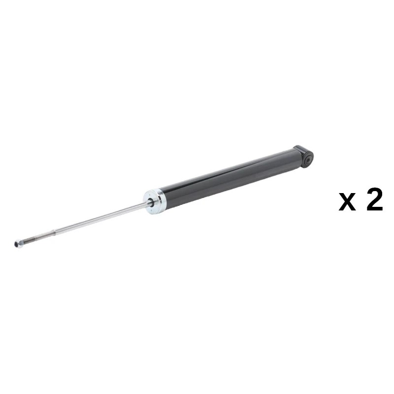 Image of RIDEX 854S21292 Shock absorber Rear Axle, Gas Pressure, Twin-Tube, Absorber does not carry a spring, Top pin Shock Absorber (854)