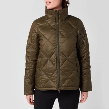 Image of Barbour Womens Alness Quilted Jacket - Sage/Ancient - UK 10