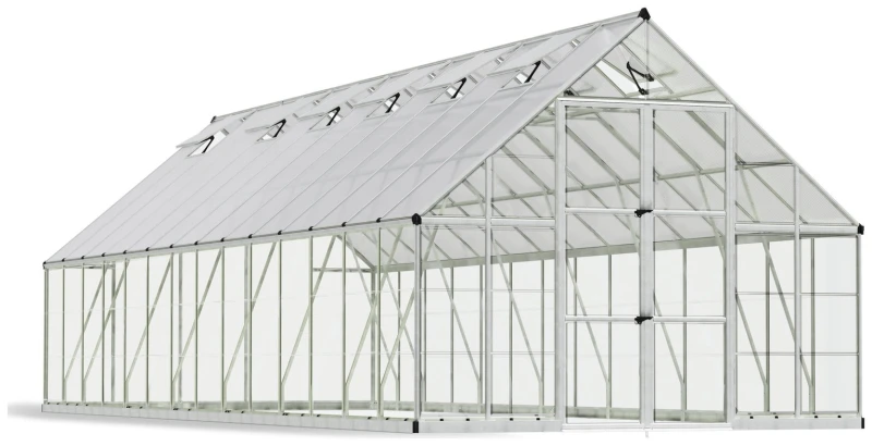 Image of Palram - Canopia Palram Canopia Balance Silver Greenhouse - 10 x 28ft