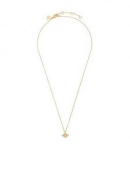 Accessorize Z Sparkle Planet Pendant - Gold