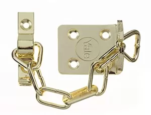 Yale V-WS6-EB High Security Door Chain - Brass