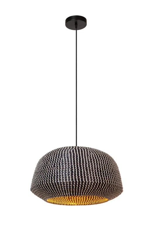 Image of Netlighting Lucide MADUKA Pendant light 1xE27 Black Unisex