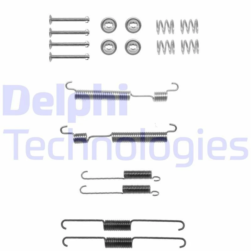 Image of DELPHI Brake shoe fitting kit DELPHI LY1318