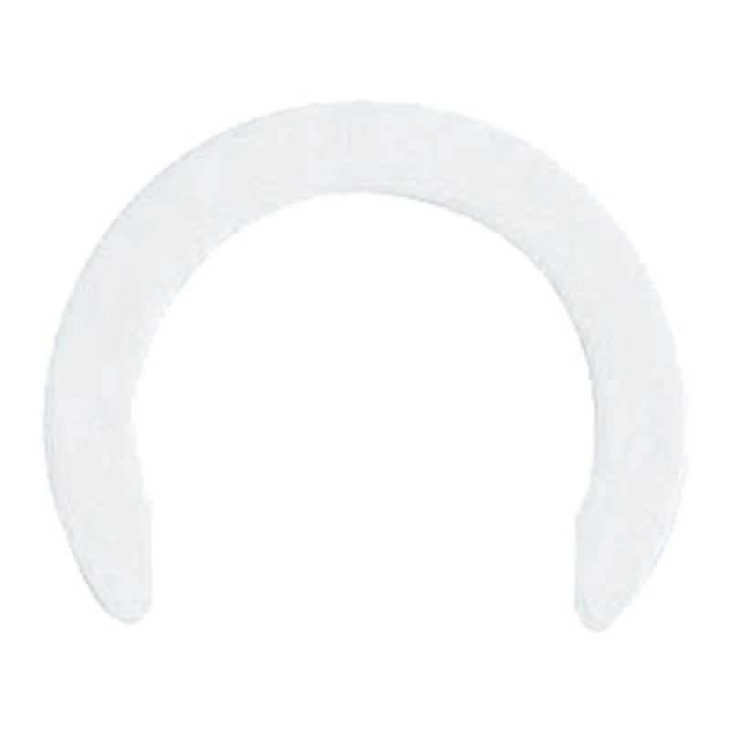 Image of John Guest Collet Locking Clip 15mm White (Pack Of 5) White unisex