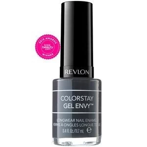 image of Revlon ColorStay Nail Polish Gel Envy Ace Of Spades Grey