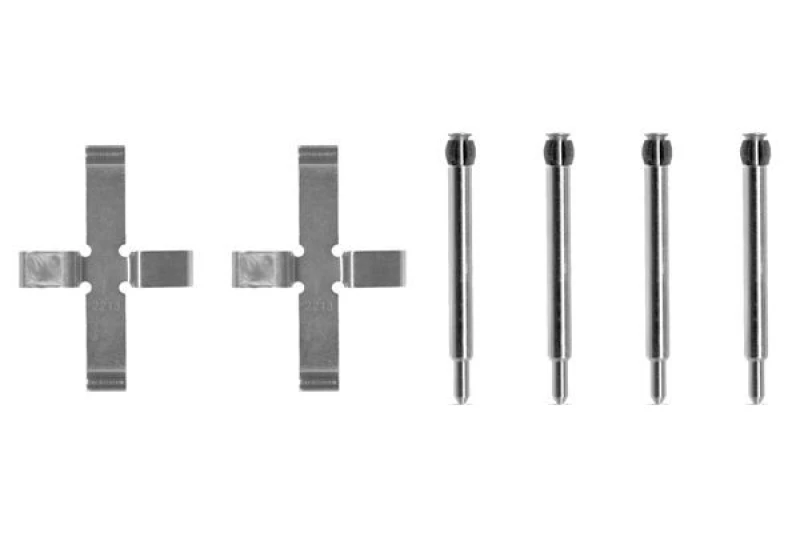 Image of Brake pad fitting kit Bosch 1 987 474 093