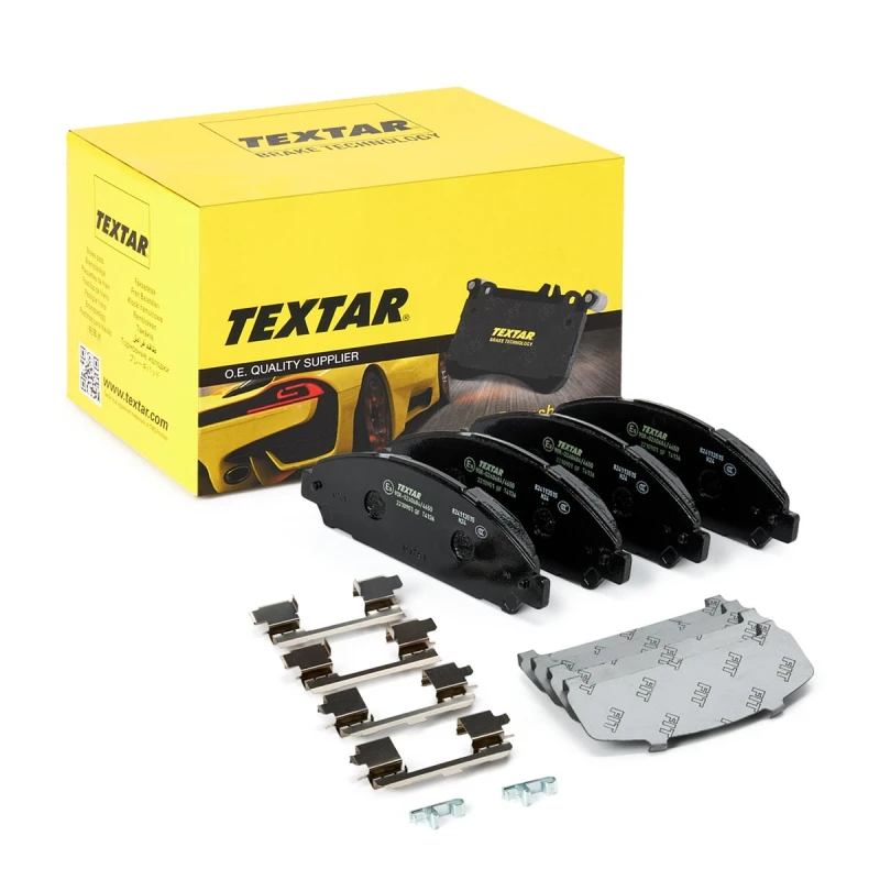 Image of Brake pad set TEXTAR 2210901
