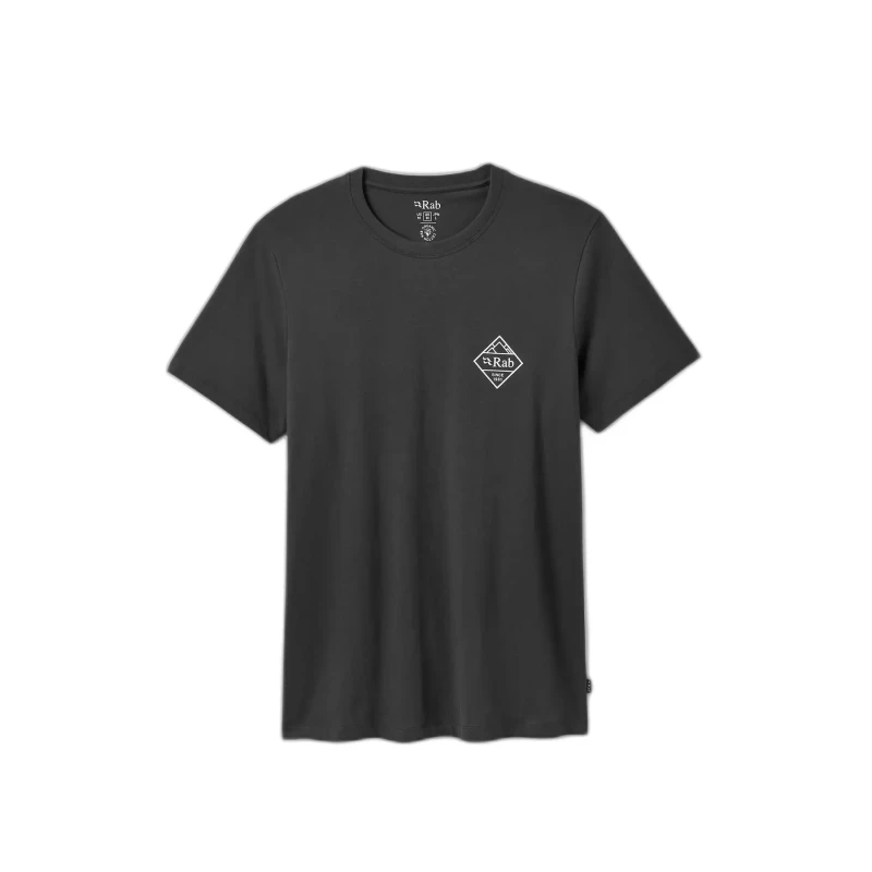 Image of T-Shirt Rab Stance Stamp Noir Male M