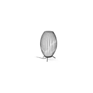 Image of Faro Cage - LED Portable Grey 12W 2700K