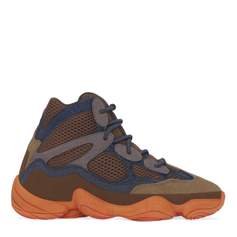 Image of Yeezy 500 High Sneakers - Orange Orange 6