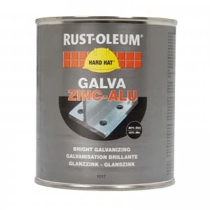 image of Rust Oleum 1017 Galvanising Zinc Metal Paint 1kg