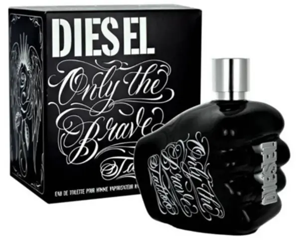 image of Diesel Only The Brave Tattoo Eau de Toilette For Him 125ml