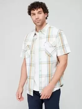 Image of Levis Short Sleeve Relaxed Fit Western Shirt - Multi, Size S, Men