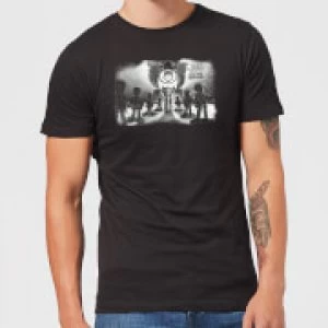 Image of Toy Story Evil Dr Pork Chop Speech Mens T-Shirt - Black