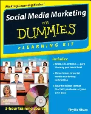 Image of social media marketing elearning kit for dummies