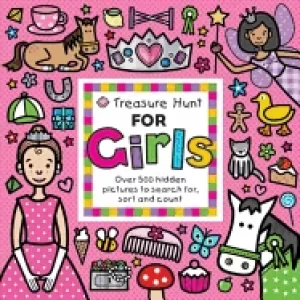 Image of treasure hunt for girls over 500 hidden pictures to search for sort and cou