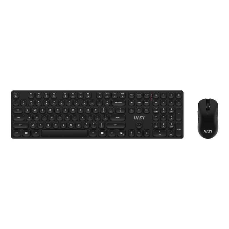 Image of MSI FORGE K210 WIRELESS COMBO keyboard Mouse included Home/Office USB