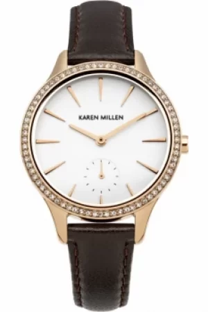 image of Ladies Karen Millen Watch KM112TRGA