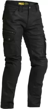 Image of Lindstrands Luvos Cargo Motorcycle Textile Pants, black, Size 48, black, Size 48