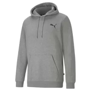 Puma Essential Small Logo Hoodie Mens - Grey