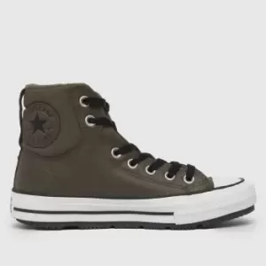 image of Converse Brown All Star Berkshire Boys Youth Trainers