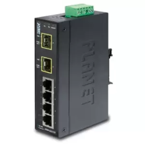 image of ISW-621TF - Unmanaged - L2 - Fast Ethernet (10/100) - Full duplex - Wall mountable