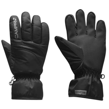 Campri Ski Gloves Junior Boys - Black