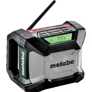 Image of Metabo R 12-18 BT Workplace radio FM Bluetooth Black, Green, Grey