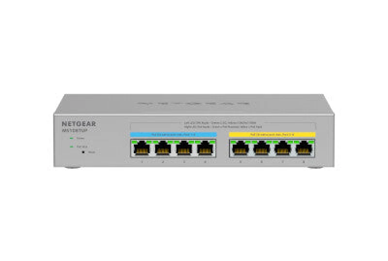 Image of Netgear 8PT POE++ MULTIGIG SMART SWCH MS108TUP-100EUS