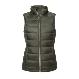 Image of Russell Womens/Ladies Nano Padded Bodywarmer (XXL) (Dark Olive)