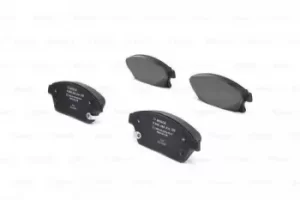Image of Bosch 0986494434 BP1356 Brake Pad Set Disc Brake Front Axle
