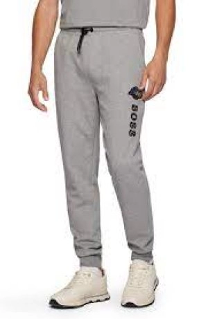 Image of Hugo Boss X NBA Lakers Sweatpants Medium Grey Size L Men