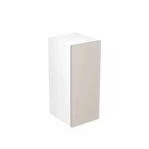 Image of KitchenKIT Slab 30cm Wall Cabinet - Gloss Light Grey