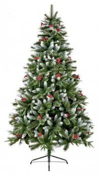Image of Premier Decorations 7ft Jersey Spruce Christmas Tree - Green