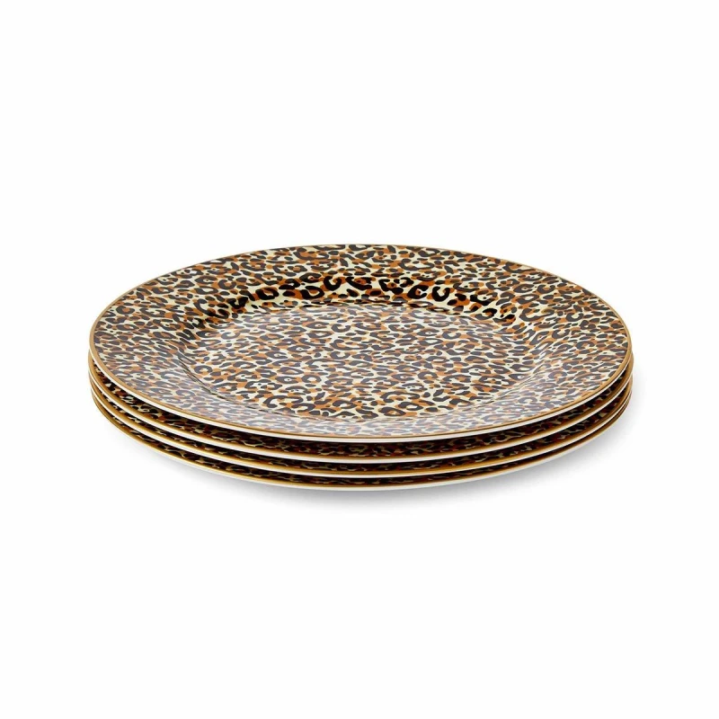 Image of Spode Creatures of Curiosity Set of 4 Side Plates Multi unisex One Size
