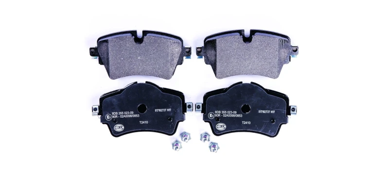 Image of HELLA Brake pad set HELLA 8DB 355 023-091