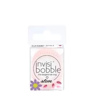 image of Invisibobble Slim The Elegant Hair Ring x3-Retro Dreamin' Cuter Than You Pink