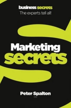 Image of Marketing Secrets by Peter Spalton Paperback